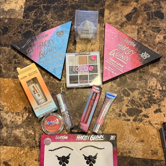 Lottie London Other - Lottie London Harley Quinn Eyeshadow Palette - Vibrant Colors